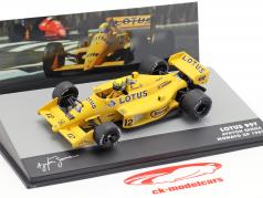 Ayrton Senna Lotus 99T #12 vencedor monaco GP fórmula 1 1987 1:43 Altaya