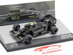 Ayrton Senna Lotus 98T #12 2nd Brazilian GP Formula 1 1986 1:43 Altaya