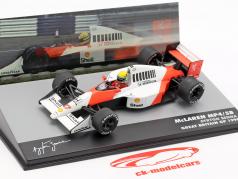 A. Senna McLaren MP4/5B #27 英国人 GP 公式 1 世界冠军 1990 1:43 Altaya