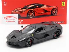 Ferrari LaFerrari Year 2013 mat black 1:18 Bburago Signature