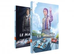 Comic-Set: Steve McQueen in LeMans + And Steve McQueen created LeMans / by Sandro Garbo