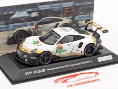 Porsche 911 RSR #91 wereldkampioen WEC SuperSeason 2018/2019 24hLeMans 1:43 Spark