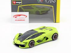 Lamborghini Terzo Millennio 建造年份 2019 光 绿 1:24 Bburago