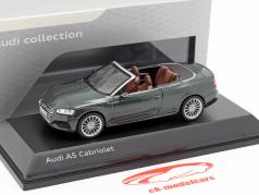 Audi A5 Cabriolet anno di costruzione 2017 verde Gotland 1:43 Spark