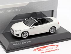 Audi A5 cabriolé ano de construção 2017 tofana branco 1:43 Spark