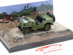 Willys Jeep M606 James Bond movie Octopussy brown Car 1:43 Ixo