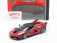 Ferrari FXX-K #10 rojo 1:24 Bburago