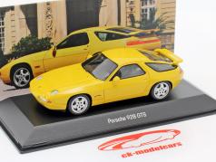 Porsche 928 GTS Año de construcción 1992-1995 speed amarillo 1:43 Spark