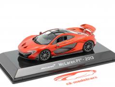 McLaren P1 Byggeår 2013 kobber-rød metallisk 1:43 Altaya