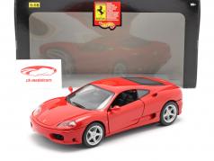 Ferrari 360 Modena Byggeår 1999-2005 rød 1:18 HotWheels