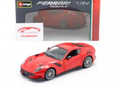 Ferrari F12 TDF Opførselsår 2016 rød 1:24 Bburago