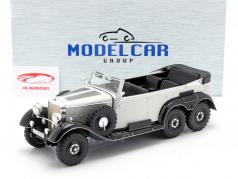 Mercedes-Benz G4 (W31) Bouwjaar 1934-1939 lichtgrijs 1:18 ModelCar Group