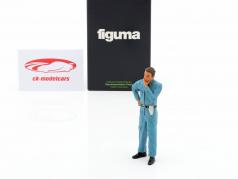 механик с синий комбинезон вдумчивый фигура 1:18 FigurenManufaktur