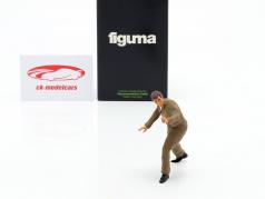 mechanic with brown overall thumb high figure 1:18 FigurenManufaktur