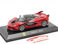 Ferrari FXX K #88 Año de construcción 2014 rojo / negro 1:43 Altaya