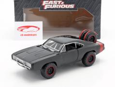 道奇Charger R/T Offroad 1970年 电影:速度与激情7 黑色 1:24 Jada Toys