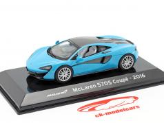 McLaren 570S Coupe year 2016 blue metallic / black 1:43 Altaya