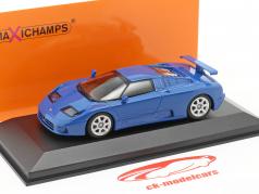 Bugatti EB 110 bouwjaar 1994 blauw 1:43 Minichamps