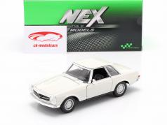 Mercedes-Benz 230 SL (W113) Hardtop Anno di costruzione 1963 bianca 1:24 Welly