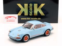 Singer Coupe Porsche 911 Modifica golfo blu / arancia 1:18 KK-Scale