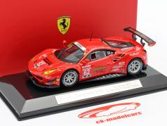 Ferrari 488 GTE #62 第七名 24h Daytona 2017 Fisichella, Vilander, Calado 1:43 Bburago