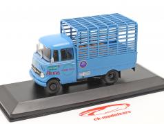 Mercedes-Benz L-319D 卡车 Biona 建设年份 1963 蓝色 1:43 Altaya