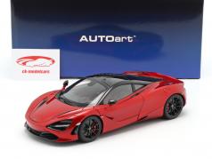 McLaren 720S Bouwjaar 2017 rood metalen 1:18 AUTOart