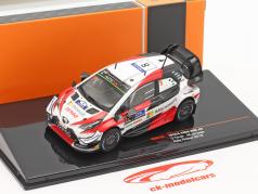 Toyota Yaris WRC #8 vinder Rallye Finland Verdensmester 2019 Tänak, Järveoja 1:43 Ixo