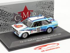 Fiat 131 Abarth #10 Winner Rallye Monte Carlo 1980 Röhrl, Geistdörfer 1:43 CMR
