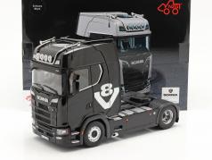 Scania V8 730S 4x2 Vrachtwagen zwart 1:18 NZG