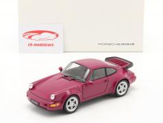 Porsche 911 (964) Turbo Ano de construção 1990 vermelho rubi 1:24 Welly