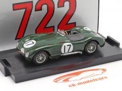 Jaguar C-Type #17 第二名 24h LeMans 1953 Moss, Walker 1:43 Brumm