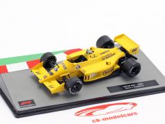 Satoru Nakajima Lotus 99T #11 formule 1 1987 1:43 Altaya