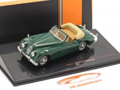 Jaguar XK 140 DHC RHD Ano de construção 1956 verde escuro 1:43 Ixo