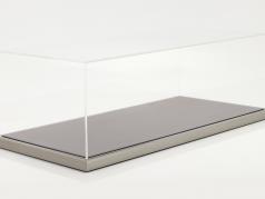 Alta qualità acrilico vetrina Goodwood Con Base in legno / metallo mogano / argento 1:8 Atlantic