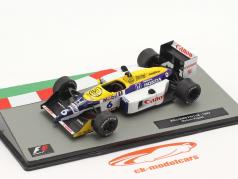 Nelson Piquet Williams FW11B #6 formule 1 Champion du monde 1987 1:43 Altaya