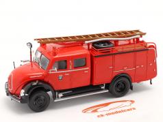 Magirus Deutz Mercur TLF 16 vigili del fuoco Madrid rosso 1:43 Altaya