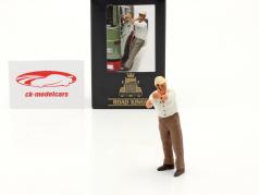 figuur Vrachtwagenchauffeurs Franz Aan naar de Treeplank staand 1:18 Road Kings