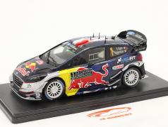 Ford Fiesta WRC #1 Winner Rallye Monte Carlo 2017 Ogier, Ingrassia 1:24 Altaya