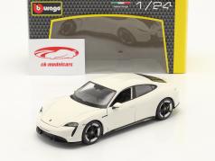 Porsche Taycan Turbo S weiß 1:24 Bburago