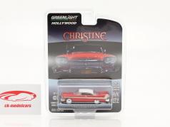 Plymouth Fury 1958 Movie Christine (1983) red / white / silver 1:64 Greenlight