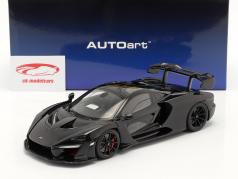 McLaren Senna Année de construction 2018 noir 1:18 AUTOart