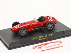 Luigi Musso Ferrari 801 #10 2do Francia GP fórmula 1 1957 1:43 Altaya
