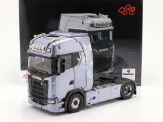 Scania V8 730S 4x2 Tracteur bleu de fiction 1:18 NZG