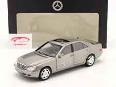 Mercedes-Benz S 600 (V220) Année de construction 2000-2005 argent cubanite 1:18 Norev