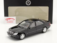 Mercedes-Benz S 600 (V220) Année de construction 2000-2005 noir obsidienne 1:18 Norev