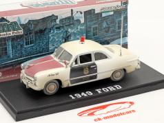 Ford Tijuana Border Patrol Messico 1949 bianco / rosso / Nero 1:43 Greenlight