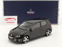 Volkswagen VW Golf 6 GTI bouwjaar 2009 donkergrijs metalen 1:18 Norev