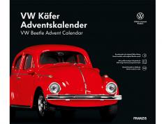VW Scarabée Calendrier de l'Avent: Volkswagen VW Scarabée 1970 rouge 1:43 Franzis