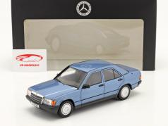 Mercedes-Benz 190E (W201) Année de construction 1982-1988 bleu diamant 1:18 Norev